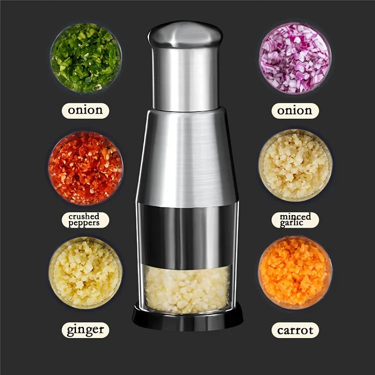 PressMince - Handpresse Zwiebel-Knoblauchschneider [Letzter Tag Rabatt]