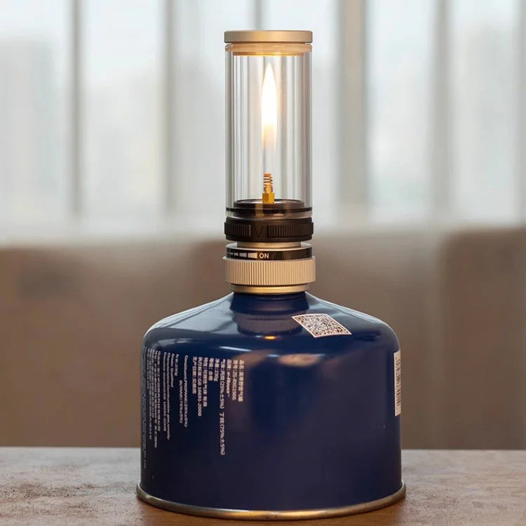 BlazeGlow™ – Stilvolle Flammenlampe für unterwegs