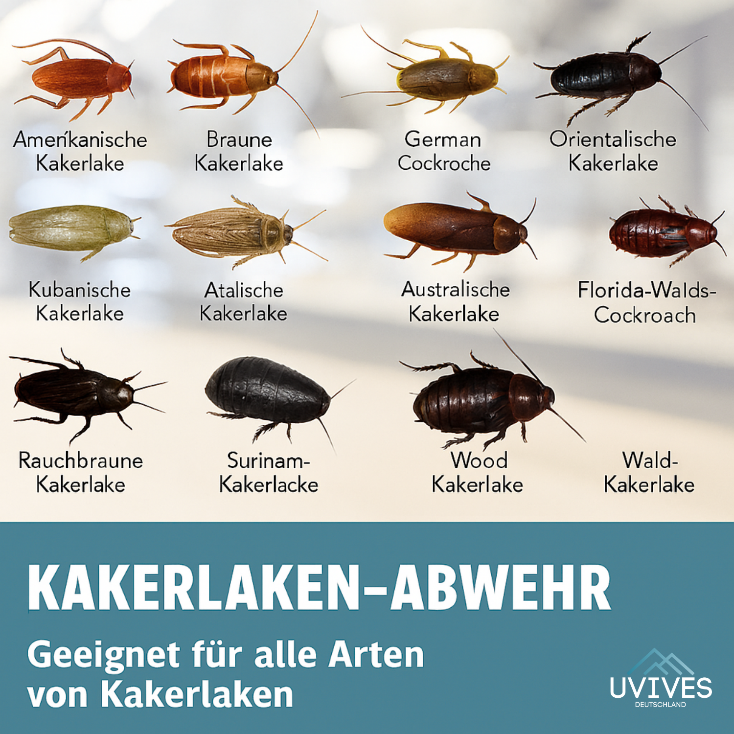 4+4 GRATIS | RoachShield – Ihre chemiefreie Lösung gegen Kakerlaken