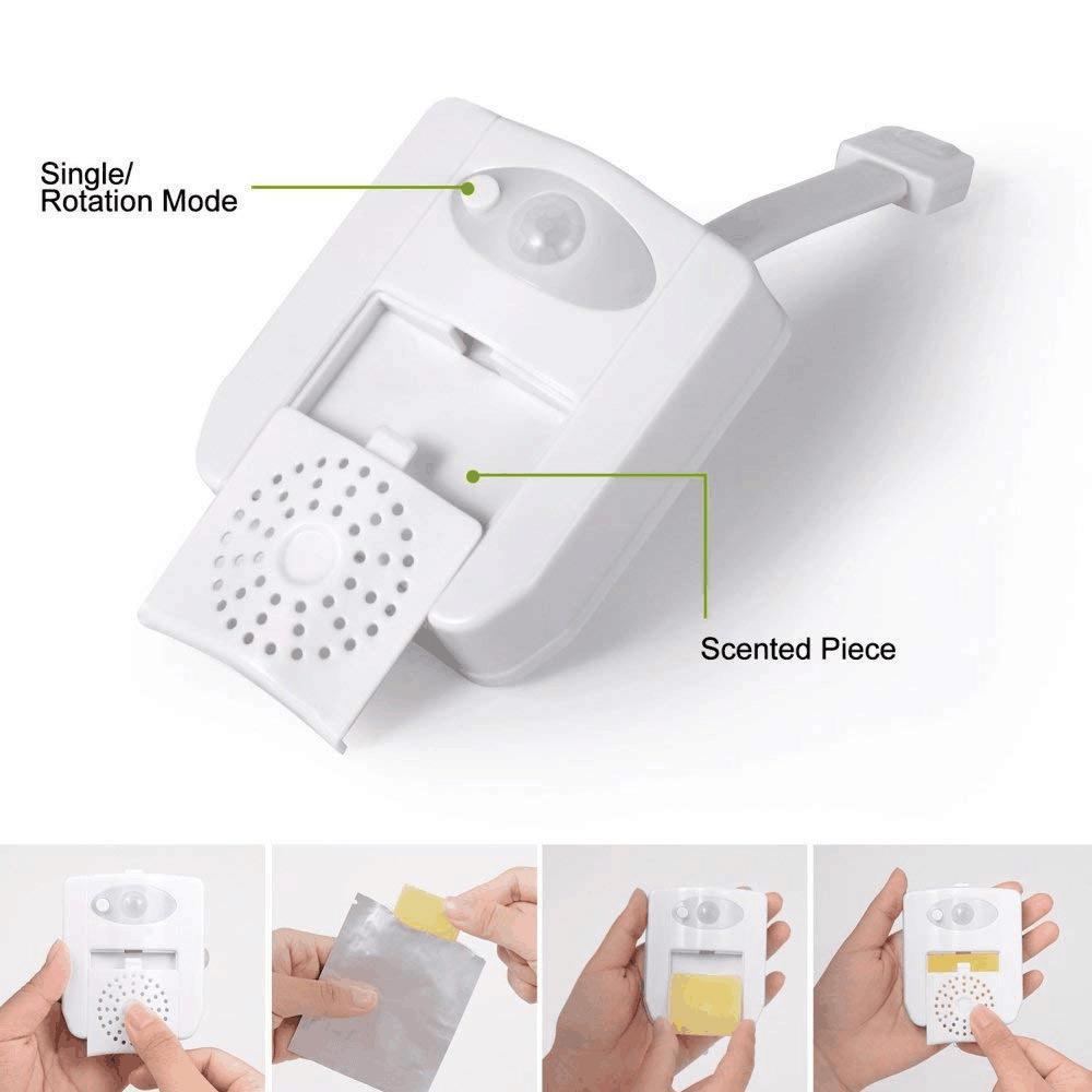 LumiClean – Farbenfrohes WC-Licht mit UV-Hygiene!