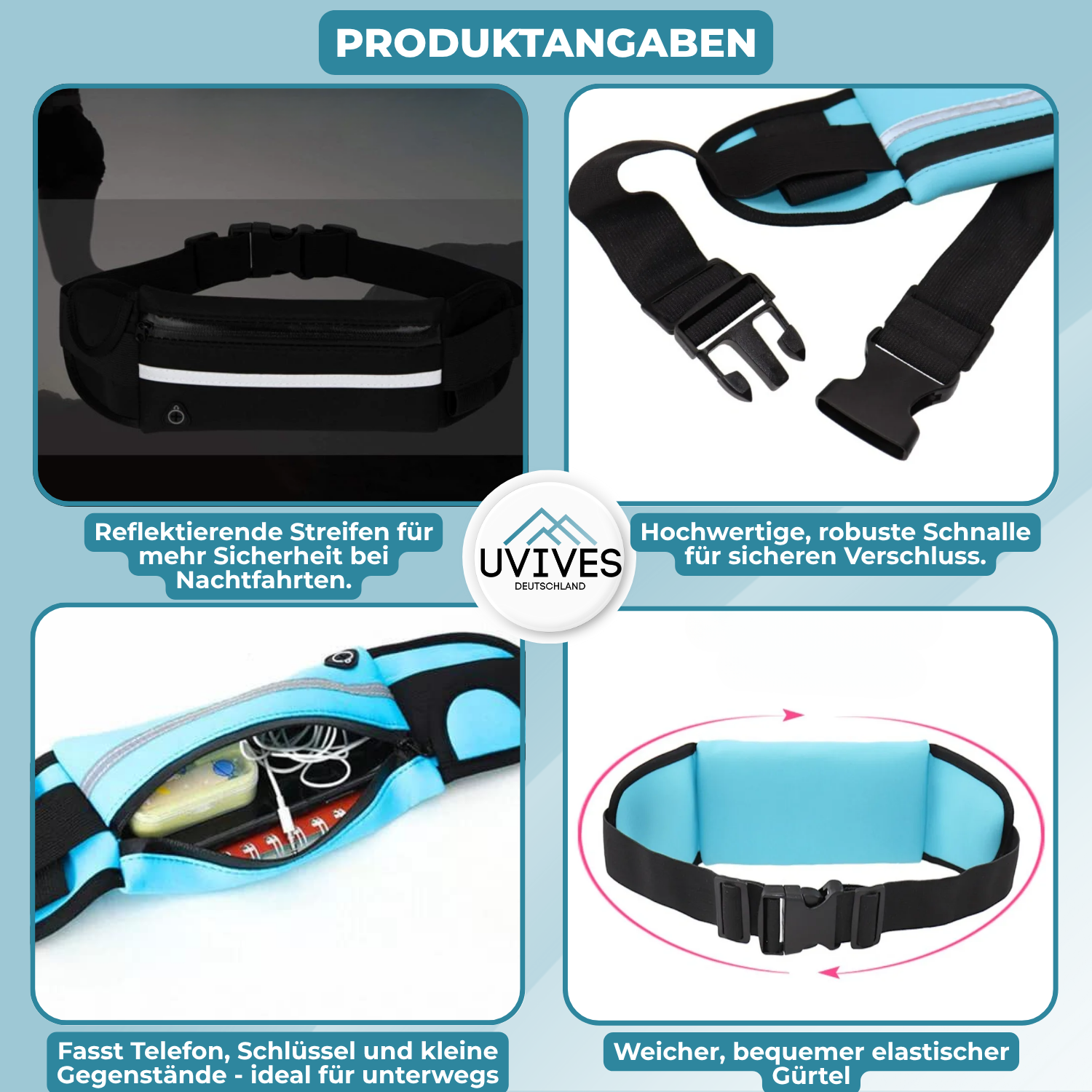 1+1 GRATIS | RunMate™ – Die perfekte Gürteltasche für Sport, Reise & Alltag
