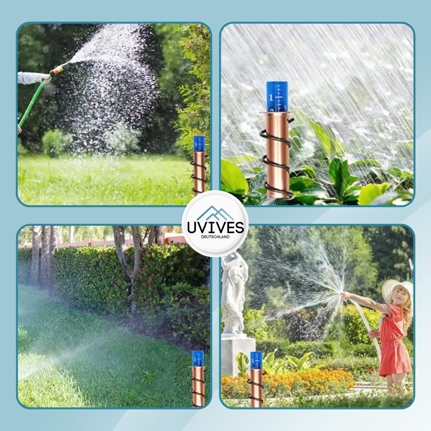 AquaCopper – Regen messen mit antikem Charme!