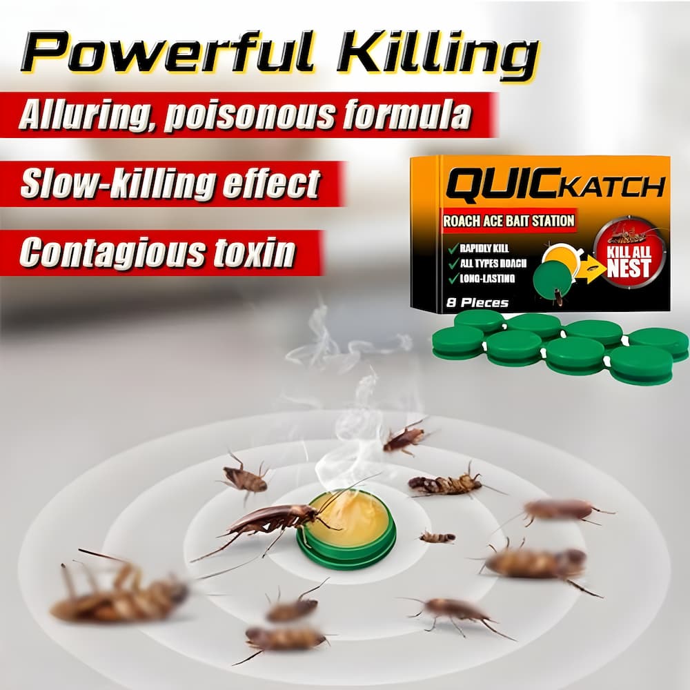 4+4 GRATIS | RoachShield™ – Ihre chemiefreie Lösung gegen Kakerlaken