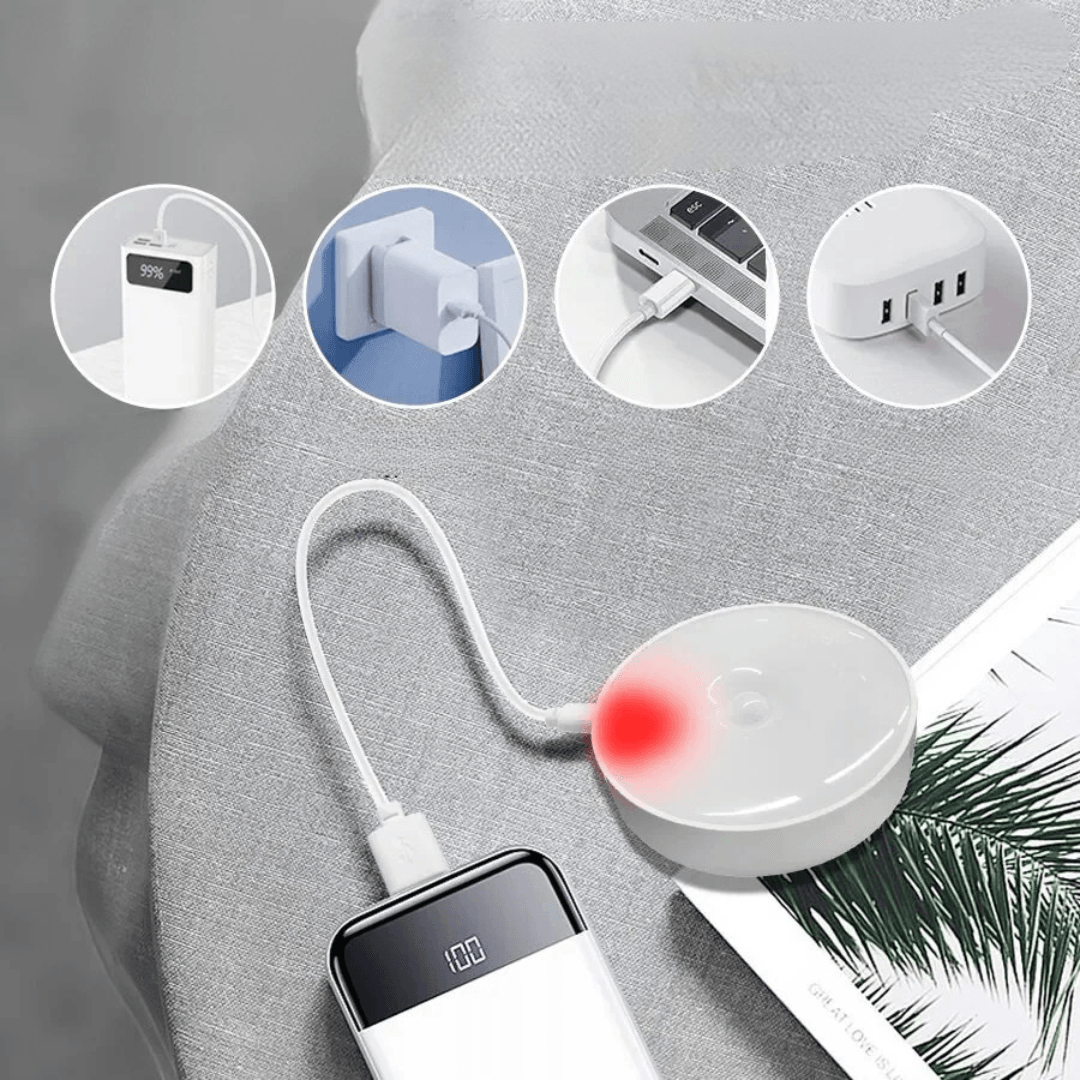 Glowvera LED Lichtleiste | Mit Bewegungssensor | USB-C Aufladbar & Magnetisch | Warm- & Neutralweiß