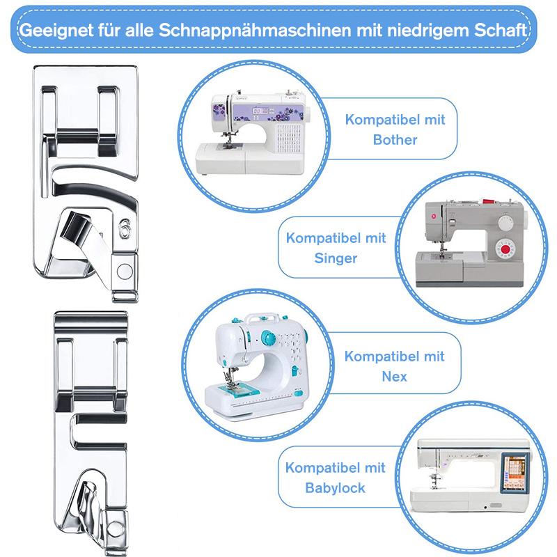 HemMaster Pro – Perfekte Rollsäume in Sekunden