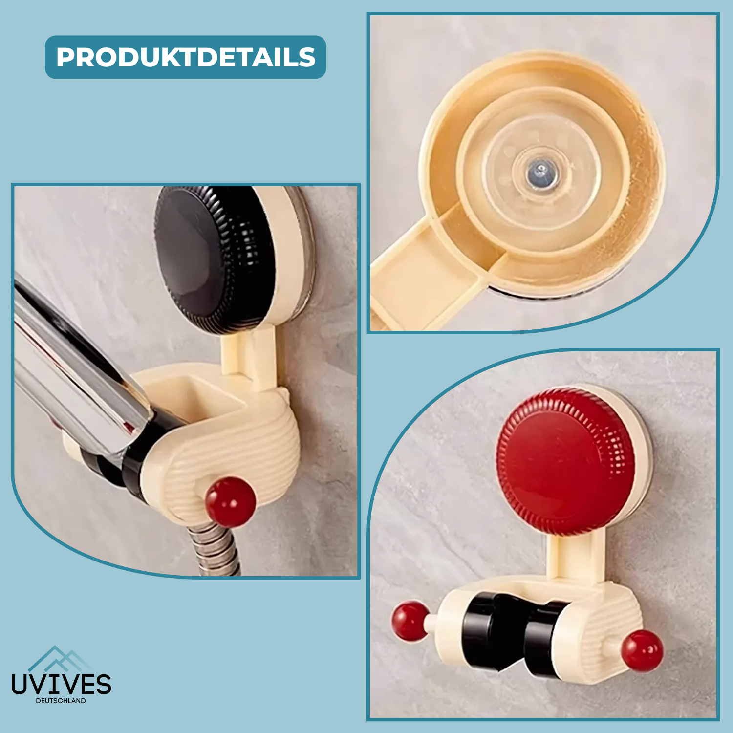 ShowerHold™ – Die flexible Duschhalterung ohne Bohren