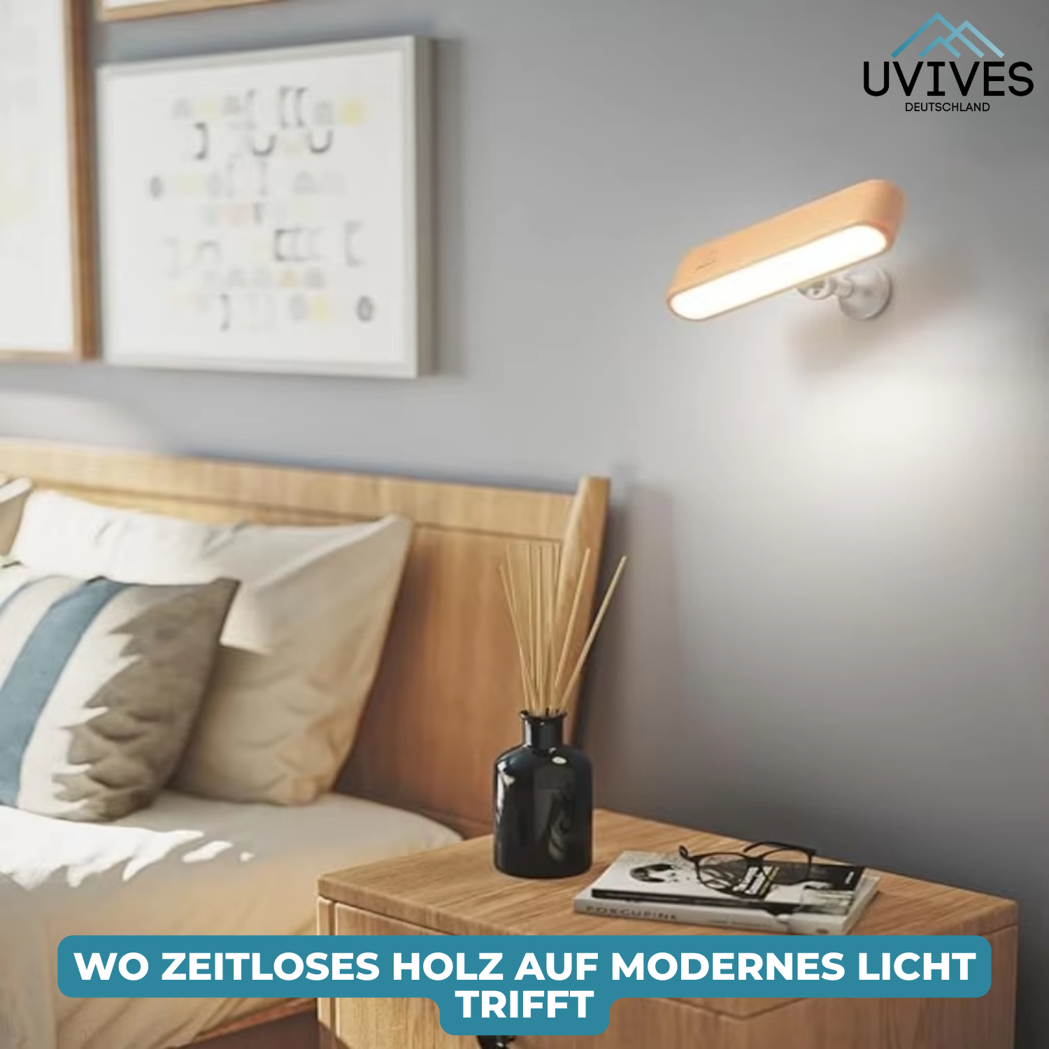 LumaWood – 360° Lichtkomfort ohne Kabelsalat