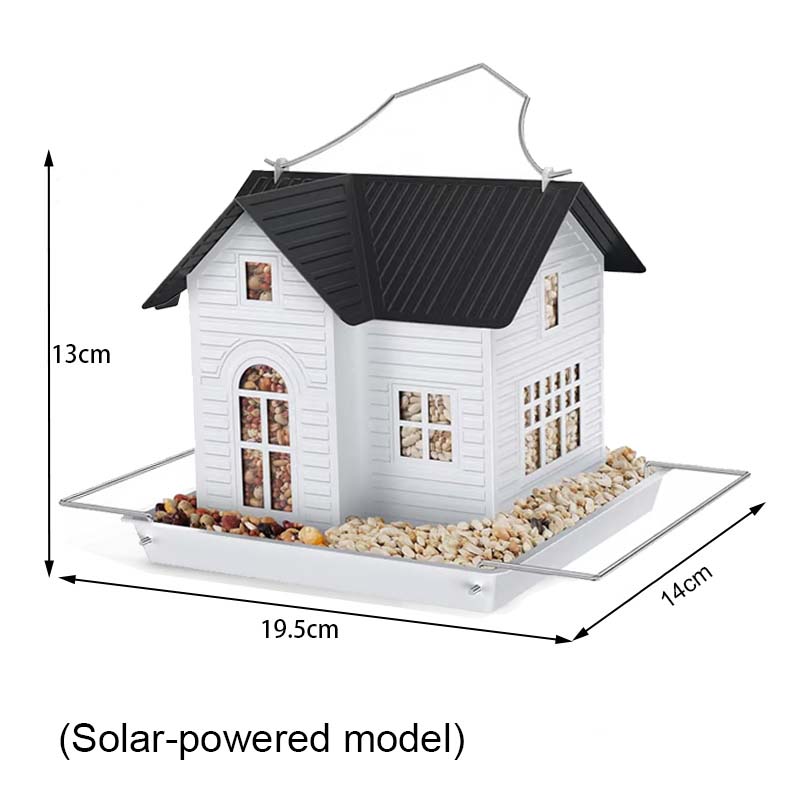 SunFeather – Der leuchtende Vogelfutterspender mit Solarkraft!