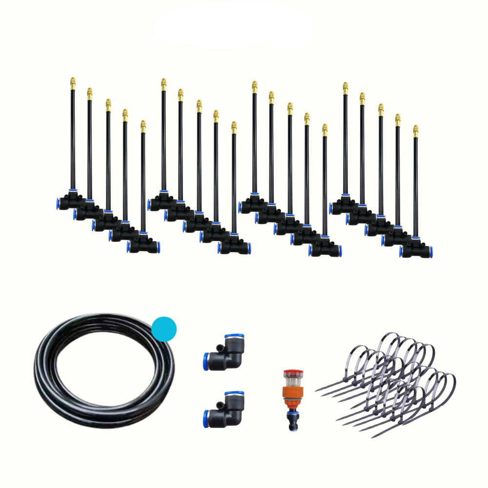 HydroVibe AutoFlow | Intelligent Bewässerungssystem | Individuell Einstellbar & Wassersparend | Robuste Kupferkonstruktion