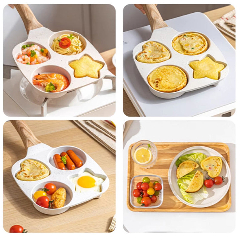 PanJoy – 4 Eier gleichzeitig, perfekt gebraten!