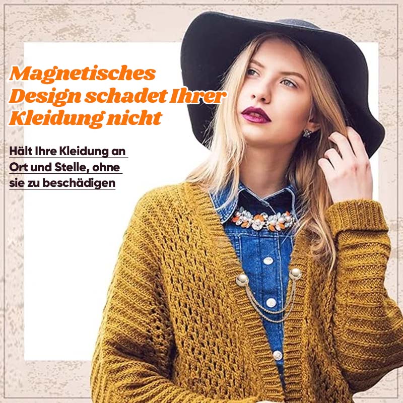Styloma ClipMag | Magnetische Kleiderclips | Faltenfrei & Stoffschonend | Für Schrank & Reise