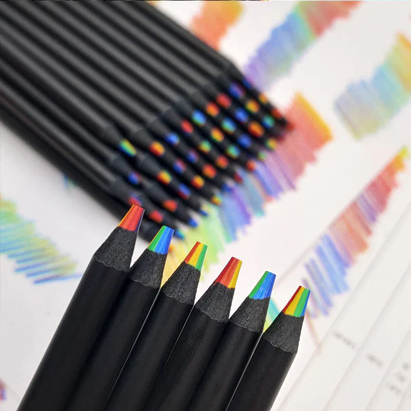 ColorWhirl (12er set) - Regenbogenfarben mit nur einem Stift
