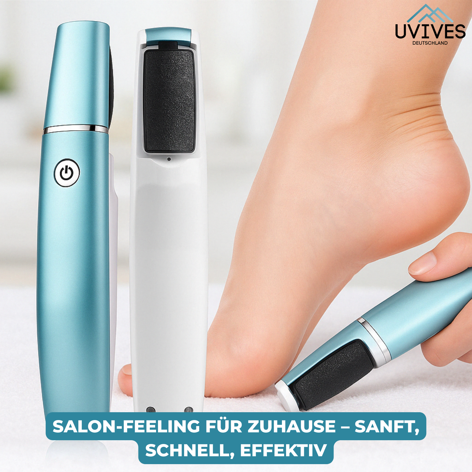 SilkaFeet™ – Mühelos glatte und gepflegte Füße