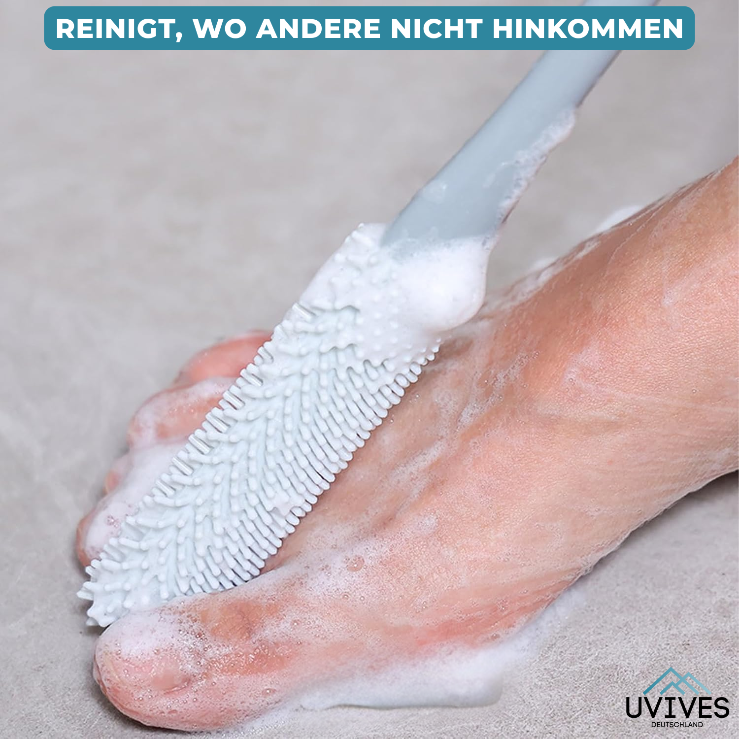 ToeClean™ – Sanfte & effektive Zehenzwischenraum-Reinigung