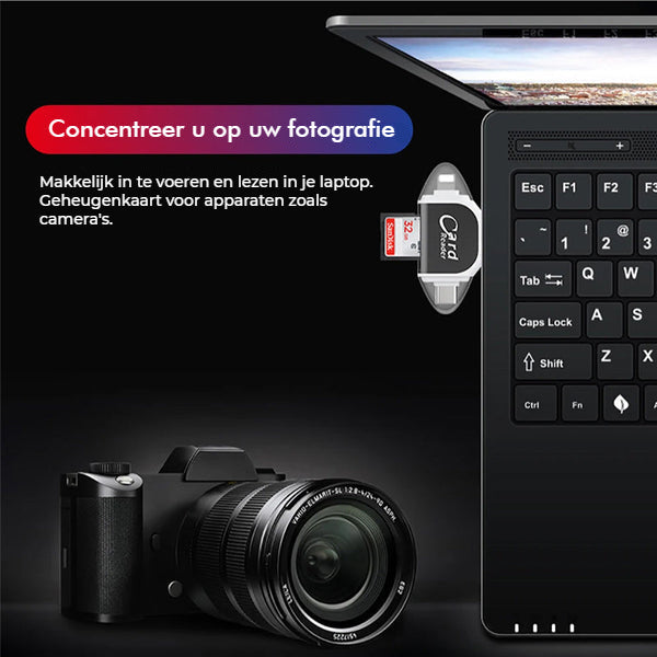 MultiPortX™ - 4-in-1 universal-multiport-sd/tf-kartenleser [Letzter Tag Rabatt]