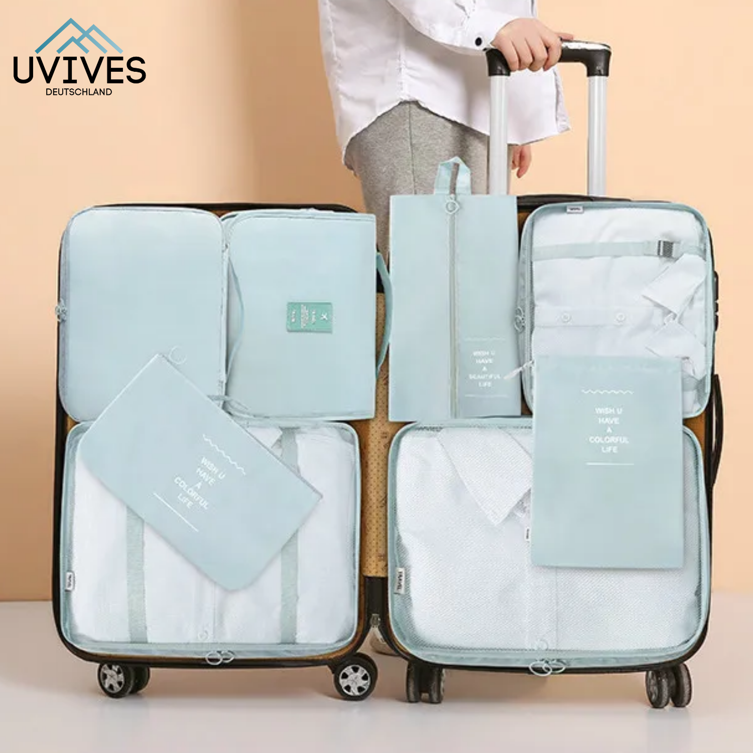 4+4 GRATIS | TravelTidy™ - Aufbewahrungsbeuteln für das Reisesortiment