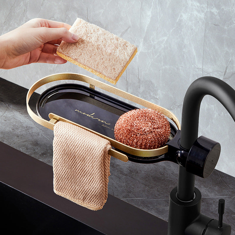 SinkMate - Der vielseitige Wasserhahn-Organizer