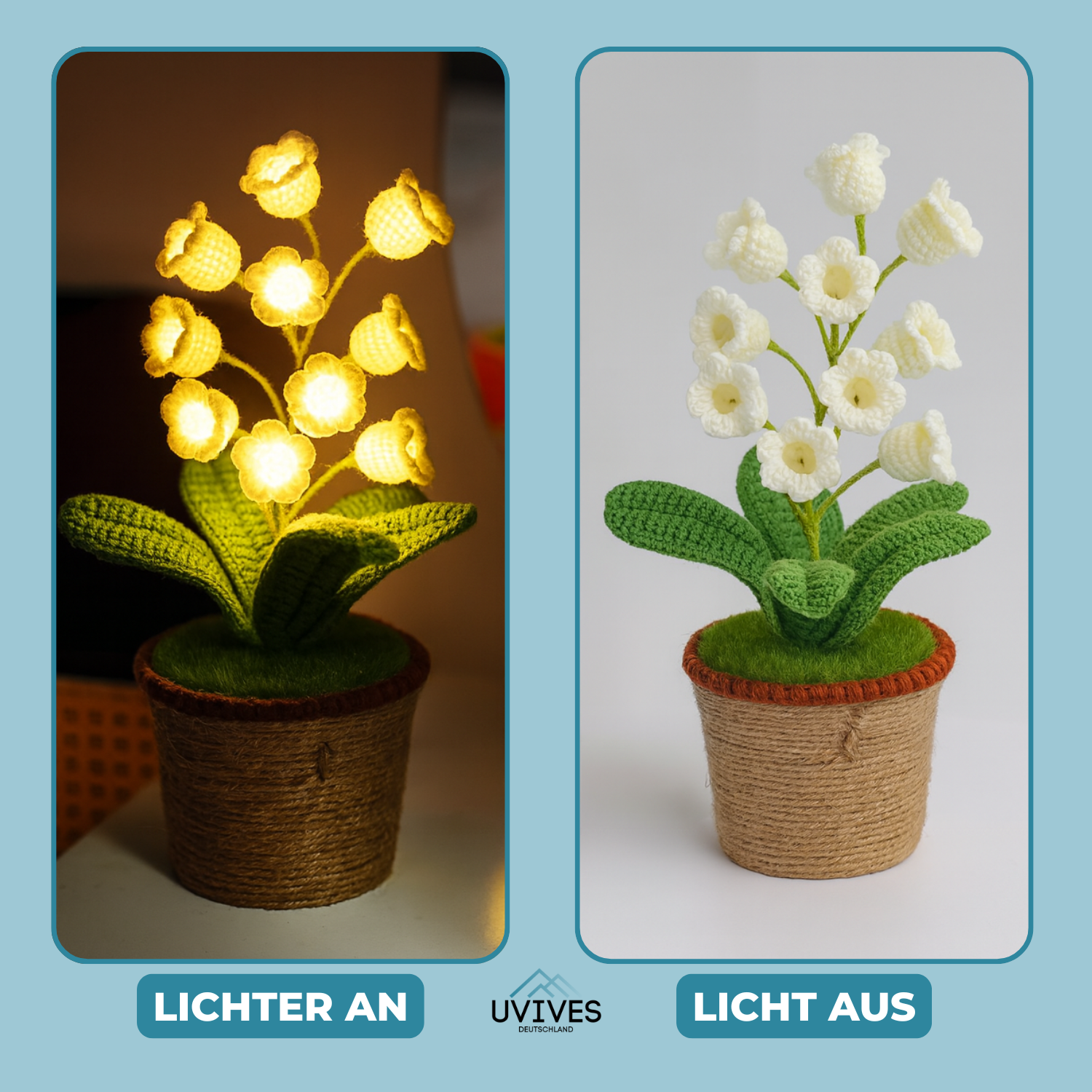 LilyGlow – Die Blume, die für immer leuchtet!