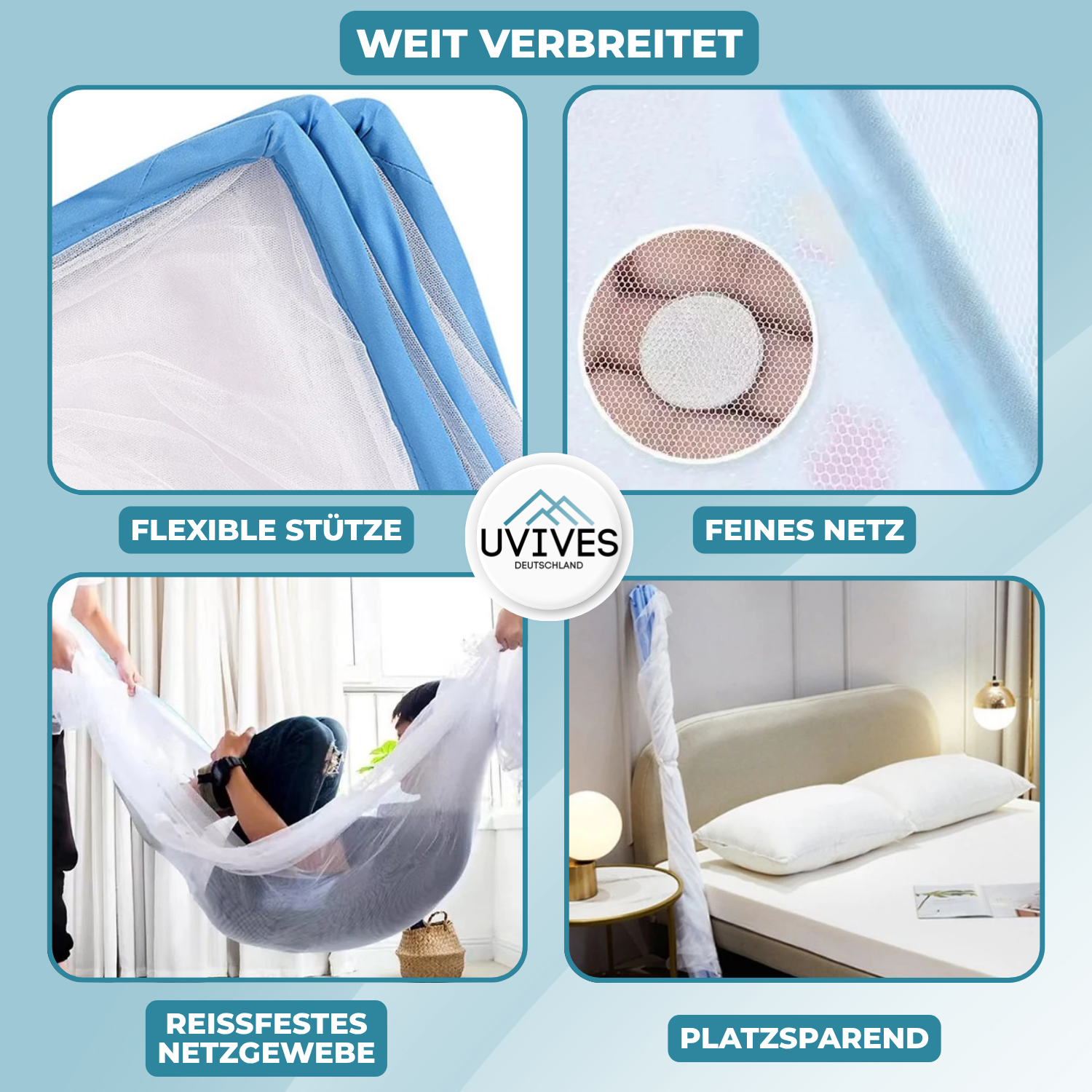MosquiDome™ – Der faltbare Moskitoschutz in Sekunden!