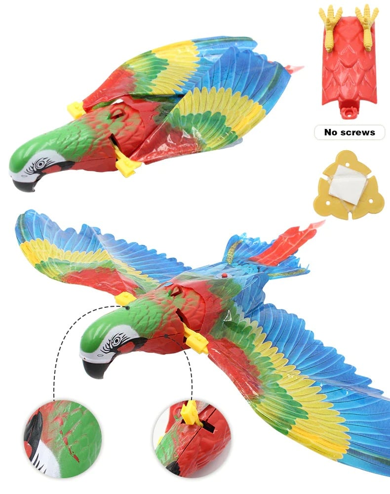 1+1  GRATIS | BirdrFly™ - Automatisch bewegter Simulationsvogel [Letzter Tag Rabatt]