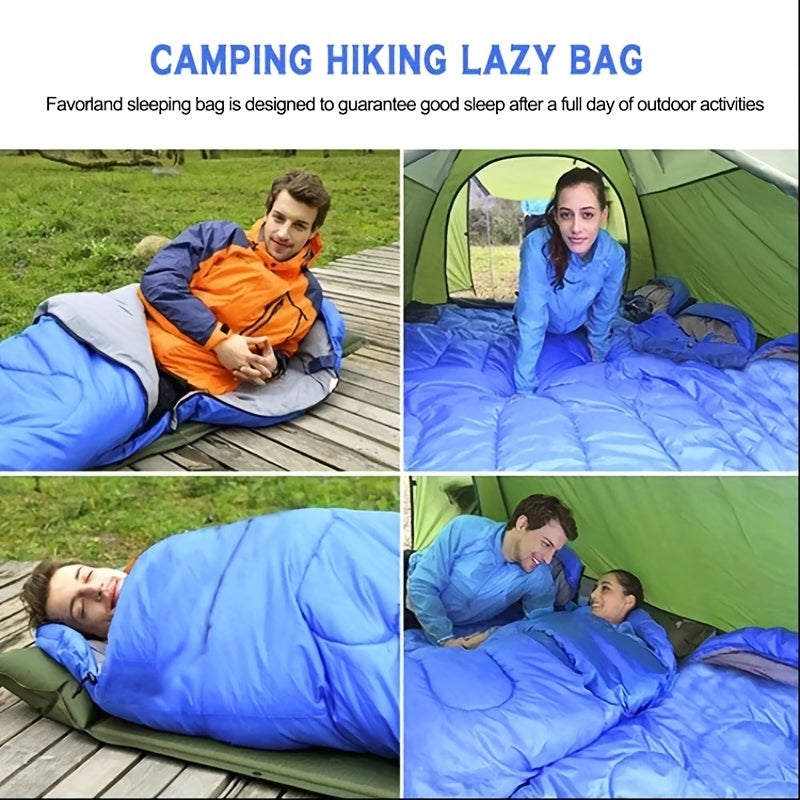 FrostGuard | Trekking-Schlafsack | Für Temperaturen von -5°C bis 20°C | Kompakt & Warm