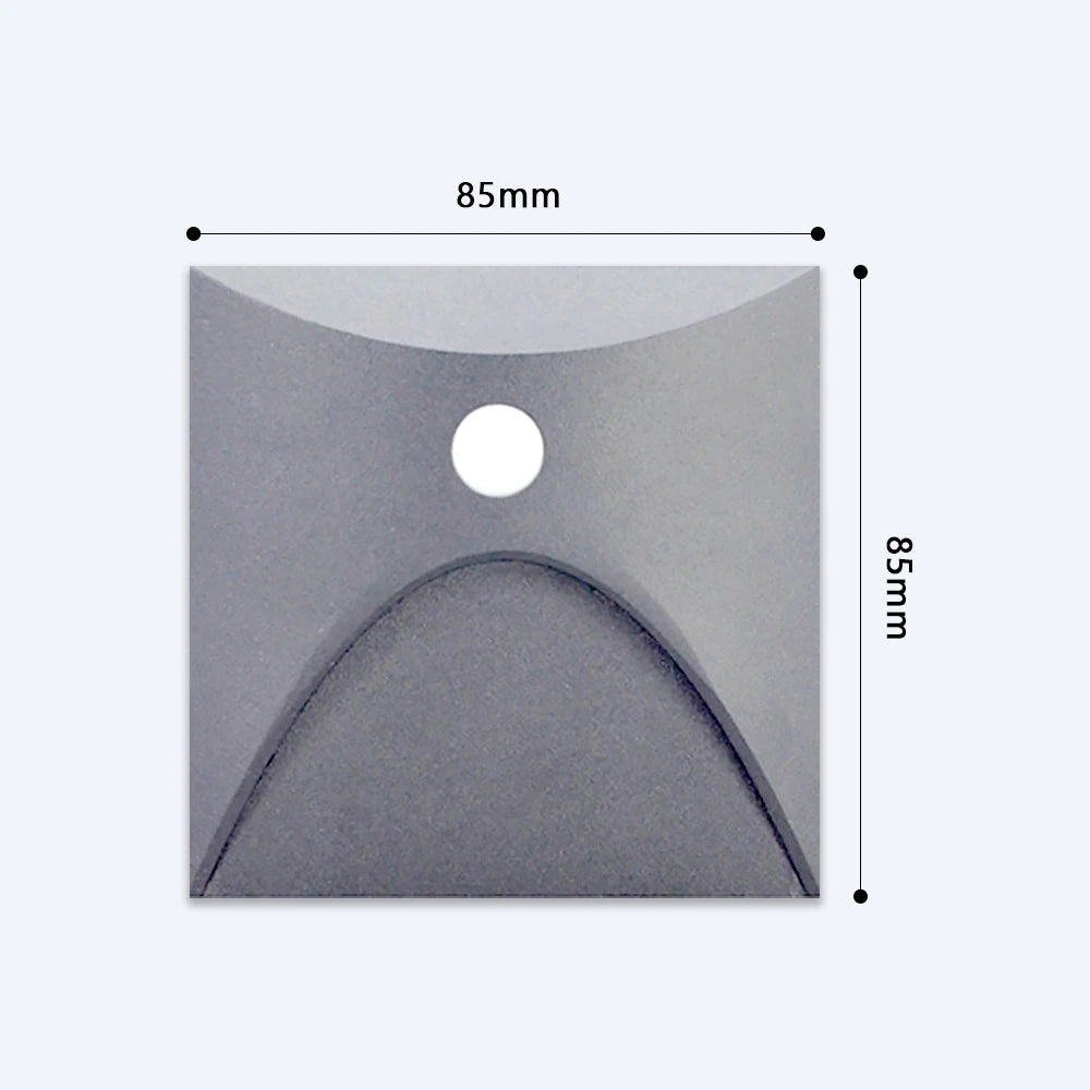 LumiStep Außenwandleuchte mit Bewegungssensor | IP65 Wasserdicht | Garten- und Treppenbeleuchtung | Aluminiumgehäuse