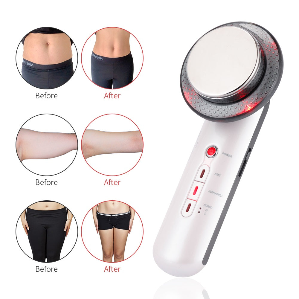 SlimPro 3-in-1 | Ultraschall & EMS | Fettverbrennung | Hautstraffung | Muskelentspannung