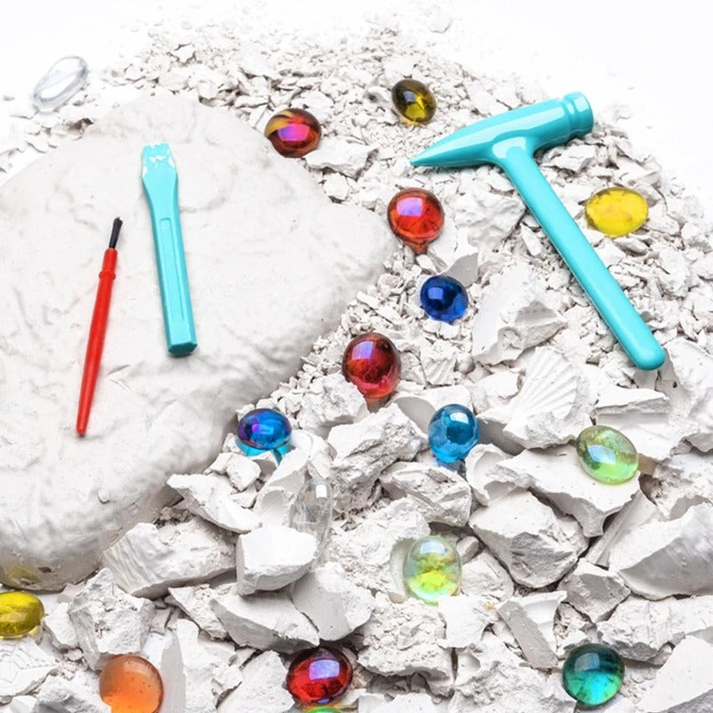 GemSpark - Entfachen Sie die Fantasie Ihres Kindes mit echter Edelstein-Ausgrabung