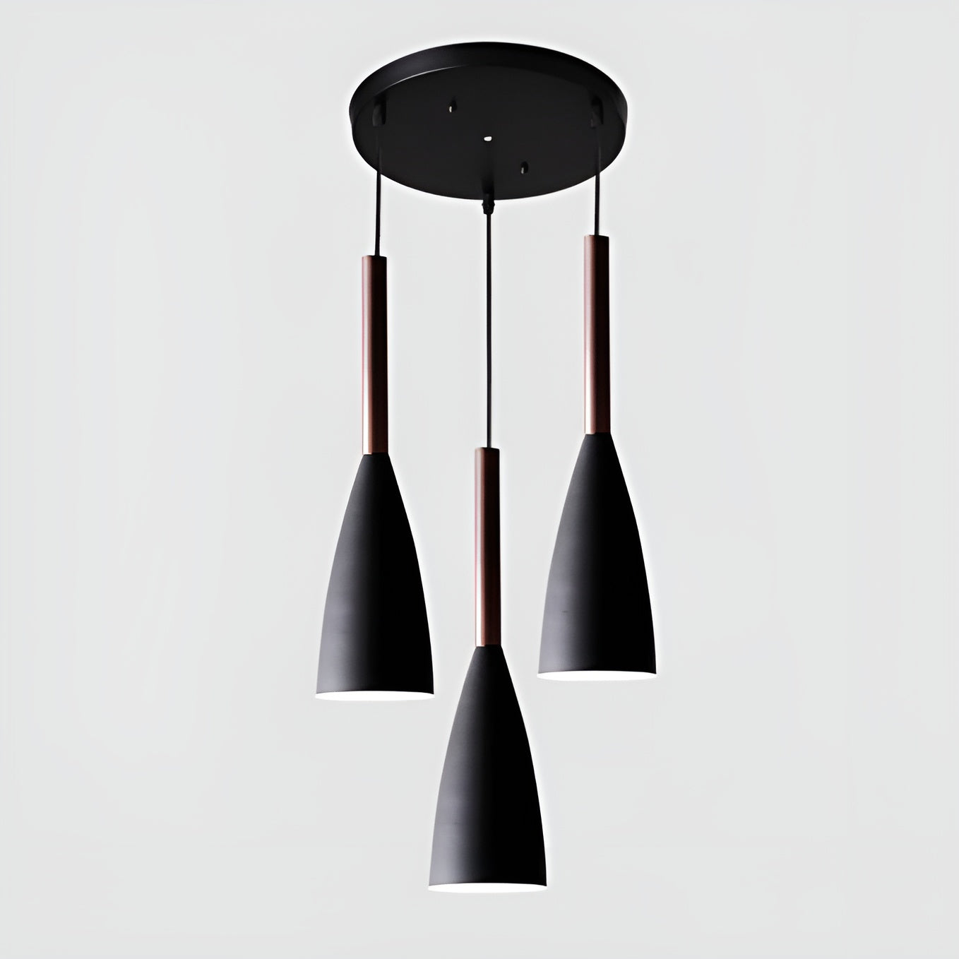 SakuraLume Hängeleuchte | Japandi-Stil | Elegantes Kirschblütenmuster | Aluminium mit warmem Licht