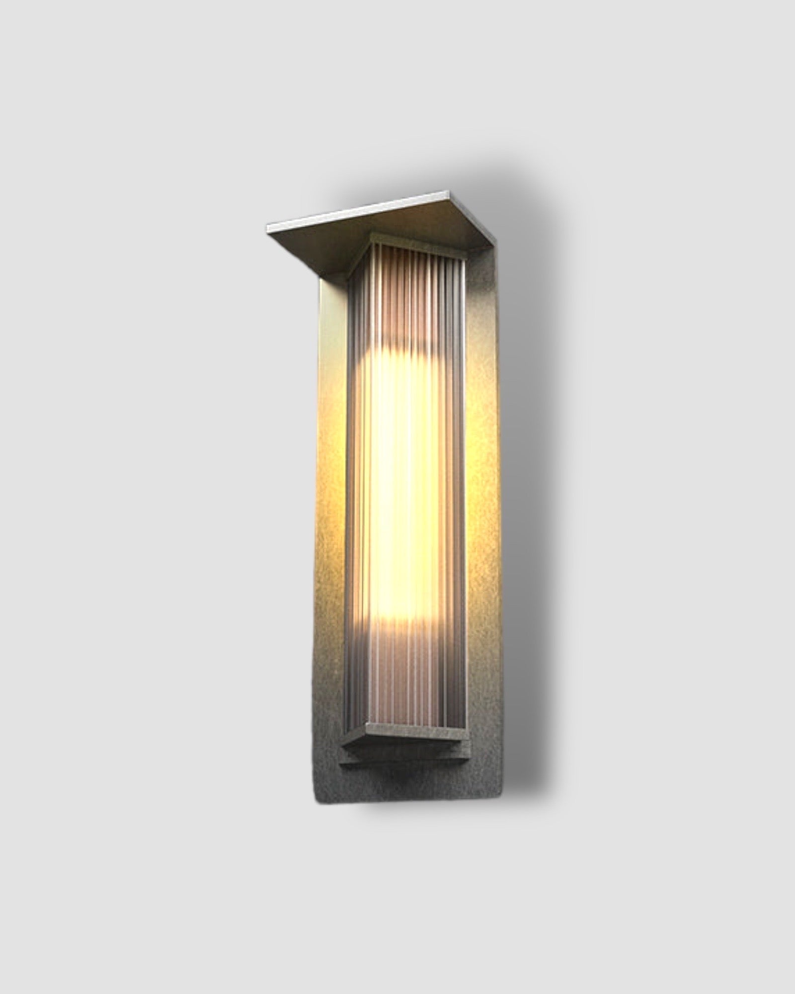 Solarvia Pro Wandlampe | Mit Bewegungsmelder | Solarbetrieben & Wetterfest | LED Warmweiß | Für Garten & Hauswand