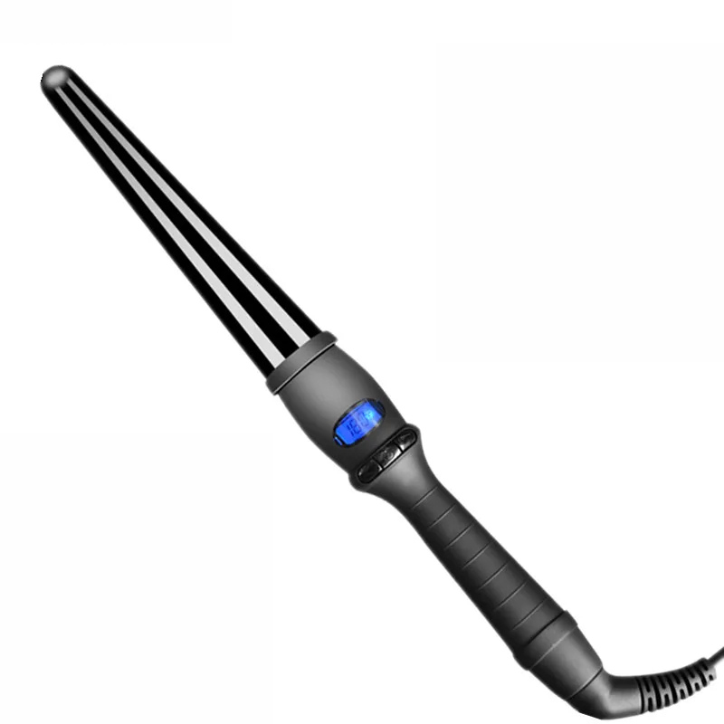 Curvella Pro Lockenstyler | Konischer Keramik-Lockenstab für Wellen & Volumen | Temperaturregelung & LED-Anzeige