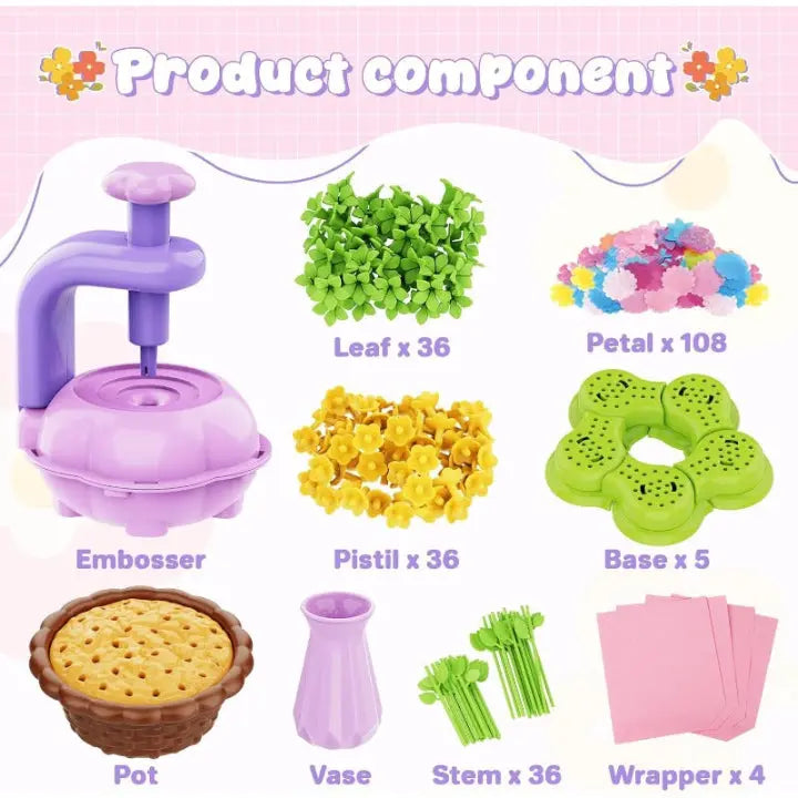 BloomJoy – Entfache die Kreativität deines Kindes mit unendlichen Blumendesigns