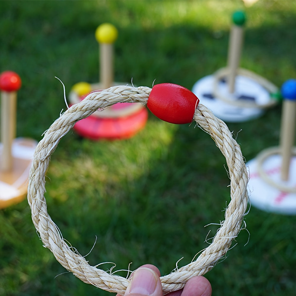 FunToss | Outdoor Wurfspiel für Kinder & Erwachsene | 12-teiliges Set mit Sportmotiven | Für Garten, Park & Familienfeste