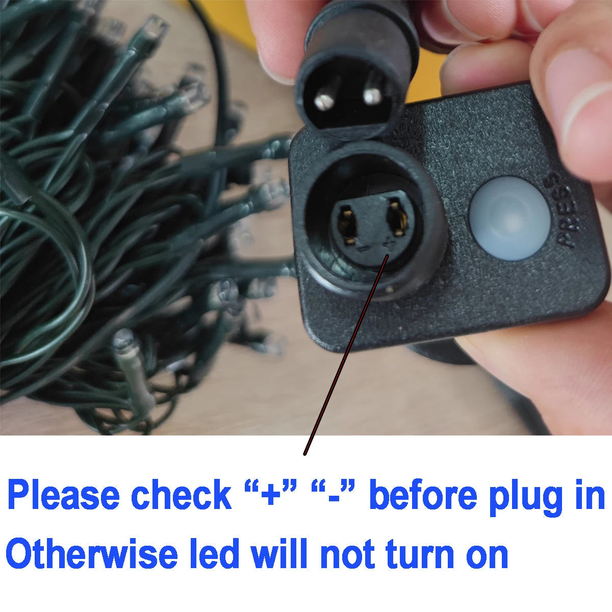 LuminaraX | LED-Lichterkette für den Außenbereich 24V | 8 Beleuchtungsmodi | IP65 Wasserdicht | 10–100 m Länge | Garten-, Haus- und Weihnachtsdekor