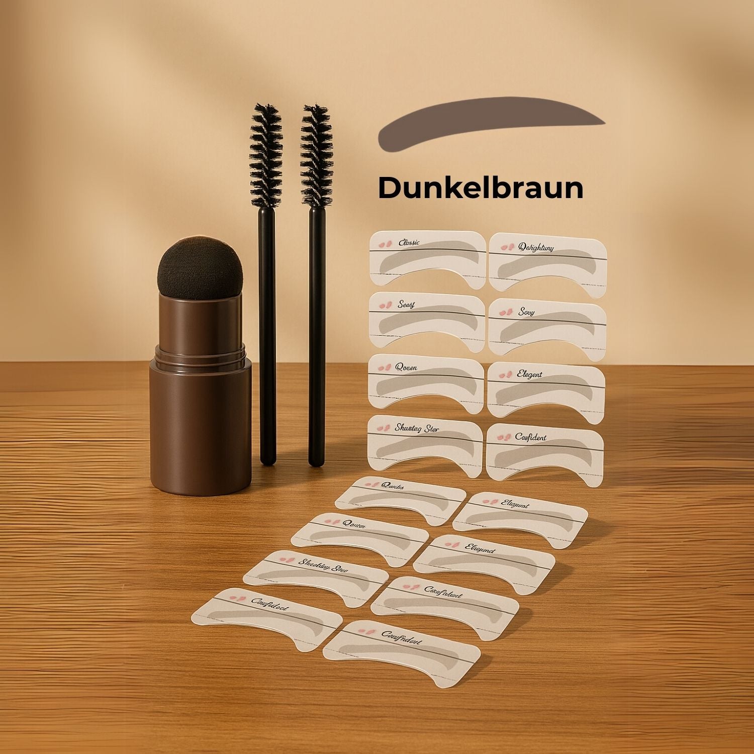 BrowStamp™ - Augenbrauenstempel-Styling-Set [Letzter Tag Rabatt]