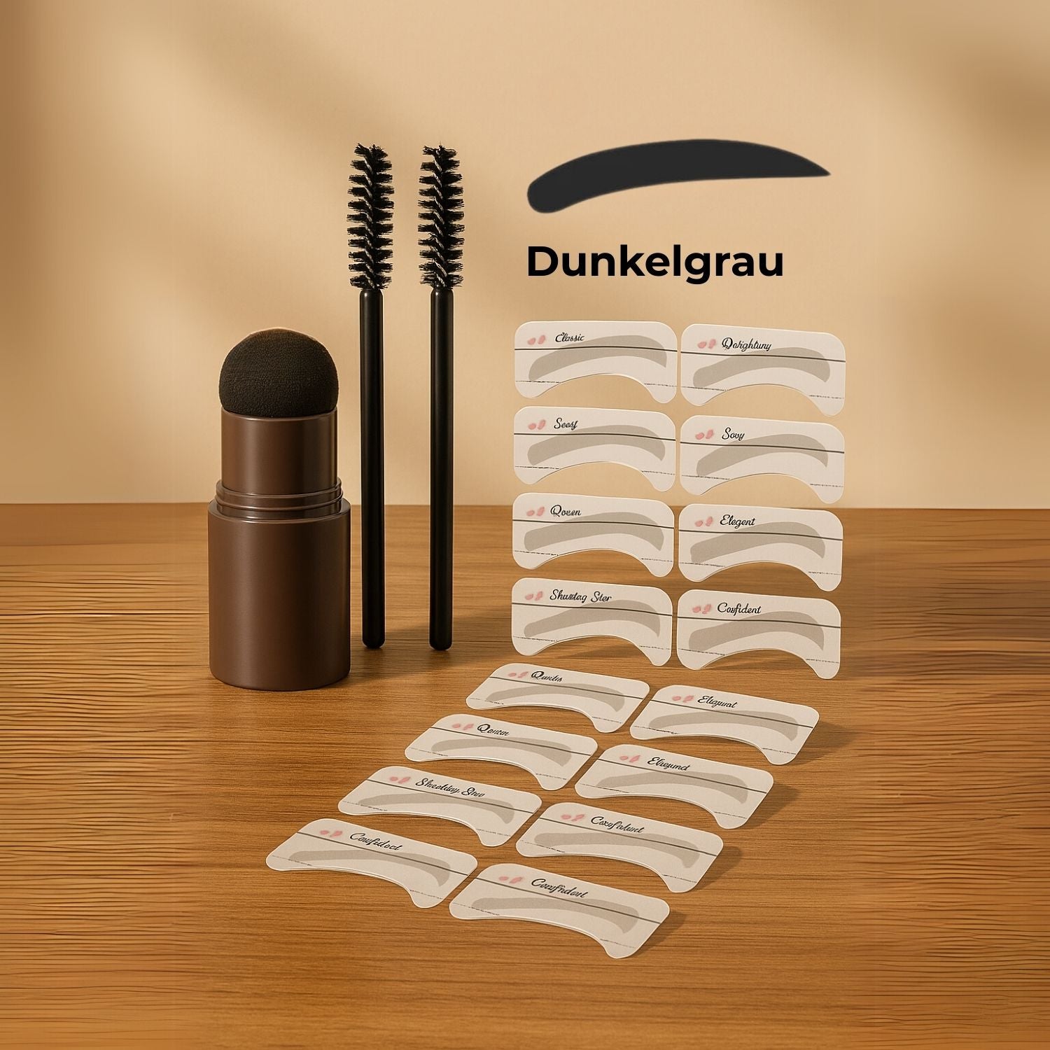 BrowStamp™ - Augenbrauenstempel-Styling-Set [Letzter Tag Rabatt]