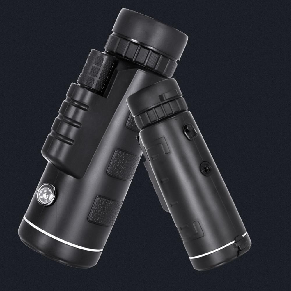 Zoomalis Monokular 12x50 | Handyadapter & Stativ | Wasserdicht & Kompakt | Für Outdoor & Reisen