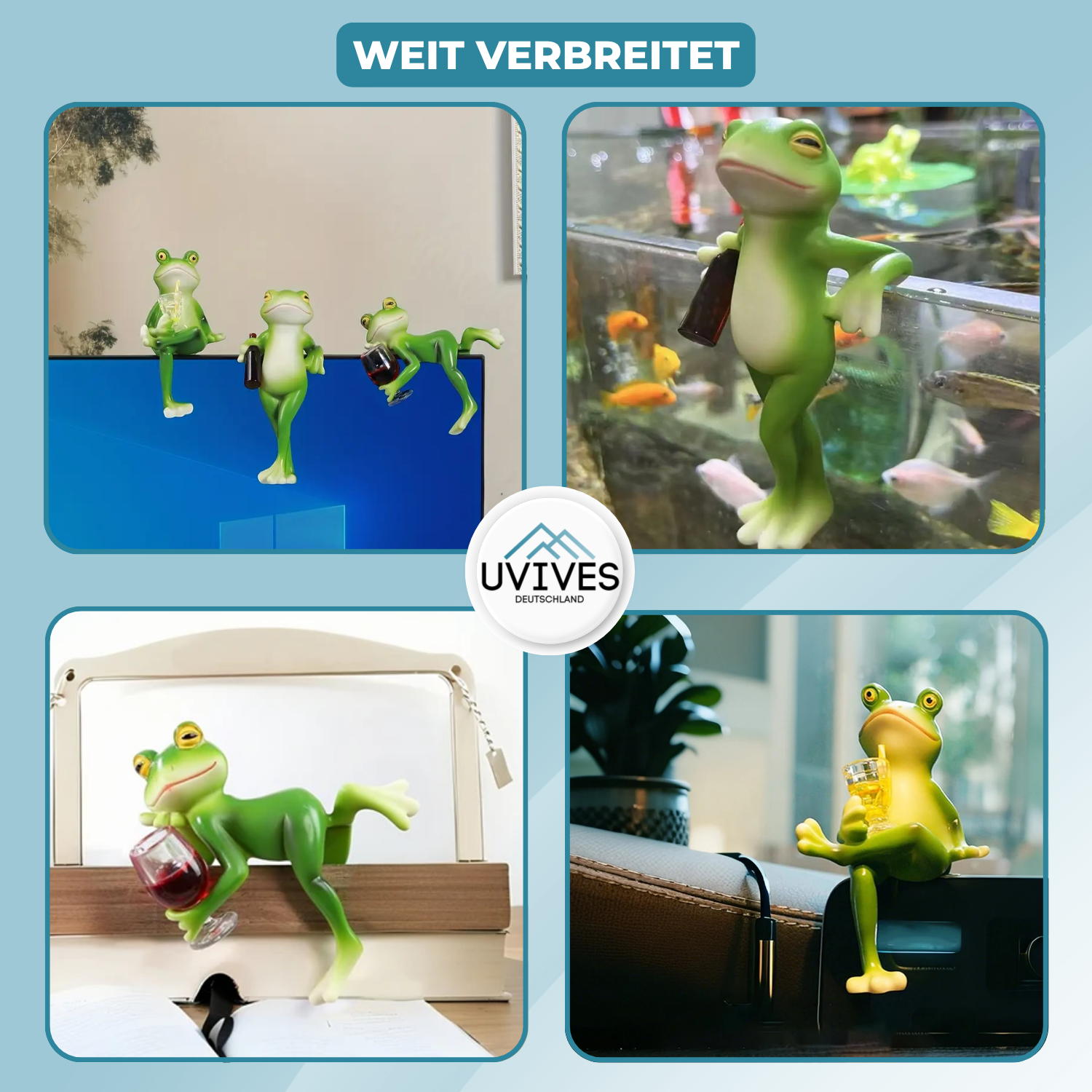 FrogWhimsy – Die freche Deko für Töpfe & Gärten