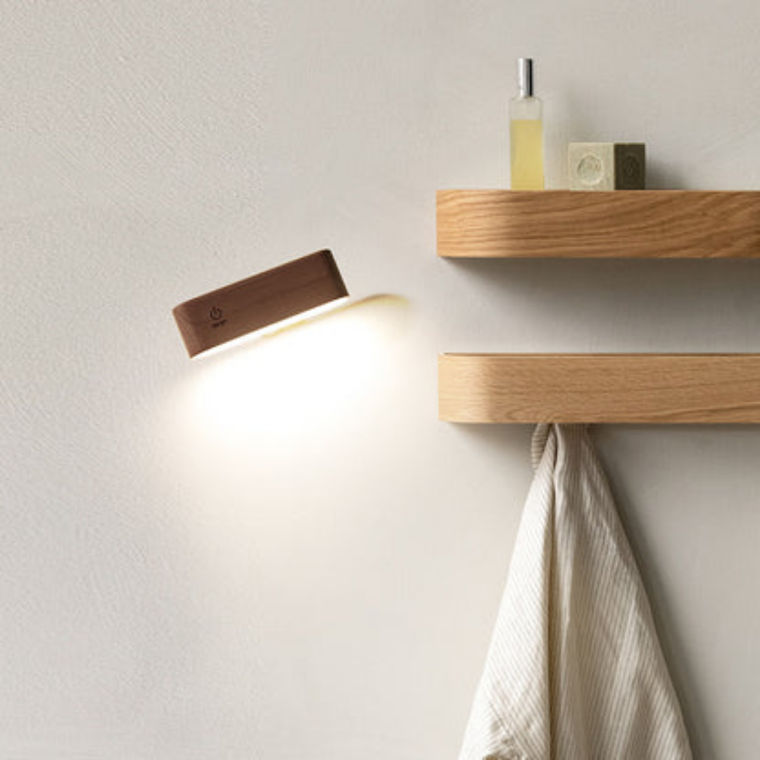 LumaWood – 360° Lichtkomfort ohne Kabelsalat