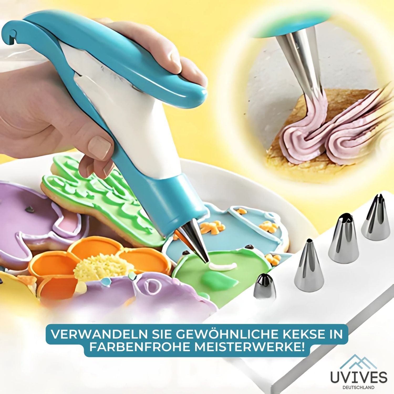 BakersPen™ - Tortendekorationsstift, multifunktionale Glasurpistole [Letzter Tag Rabatt]