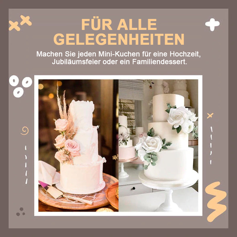 TierTins - Mini Mehrschichtige Kuchenform [Letzter Tag Rabatt]