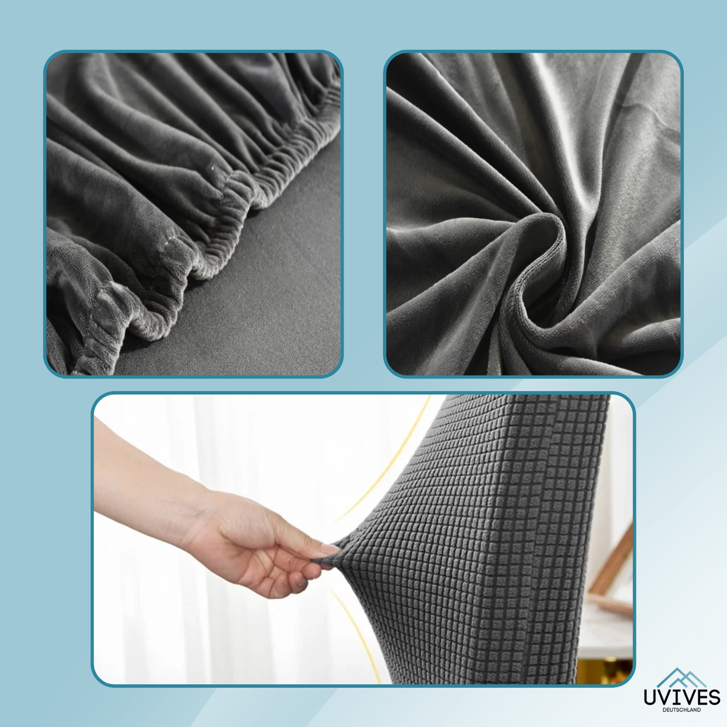 1+1 GRATIS | EasyChair - Premium Stretch Stuhlhussen [Letzter Tag Rabatt]