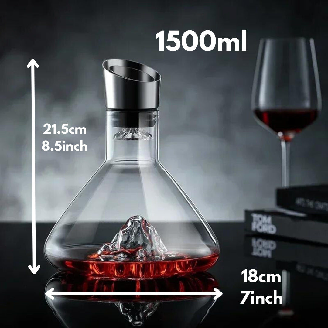 WineLuxe - Wasserfall Quick Rotwein Dekanter