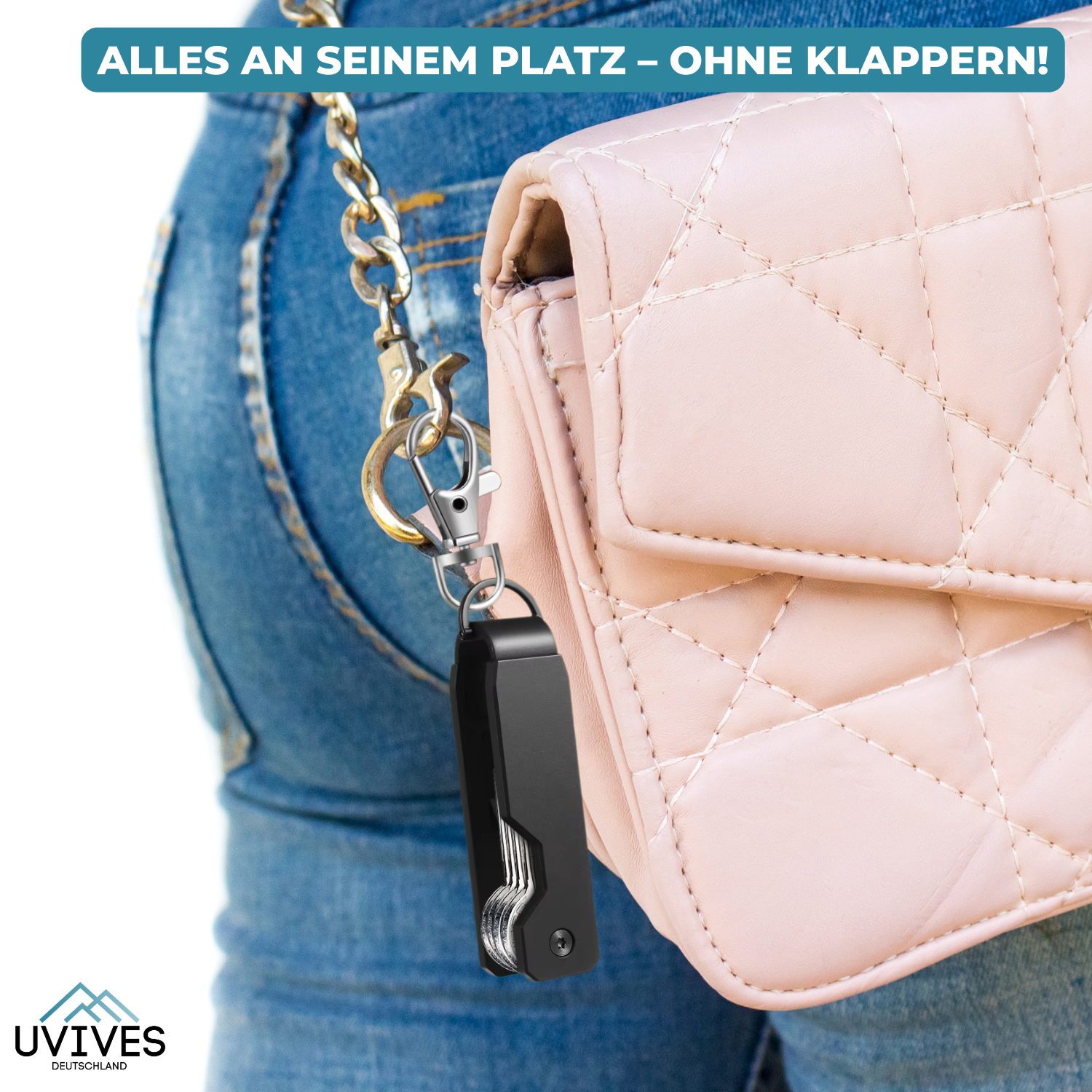 KeyTidy™ – Nie wieder klappernde Schlüssel!