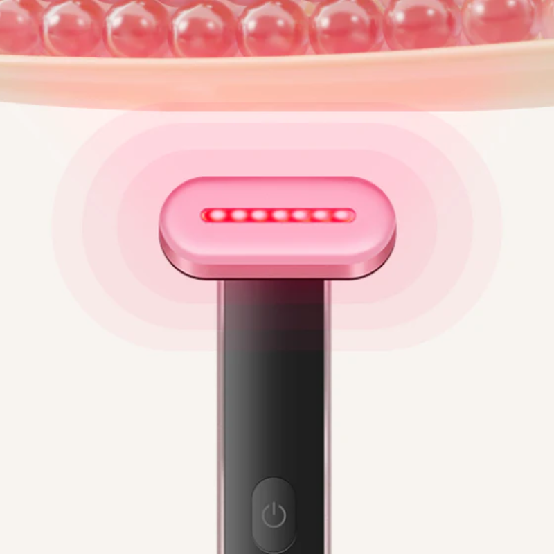 RadiantSkin 4-in-1 Beautygerät | Rotlichttherapie | Hochfrequenz & Wärme | Galvanischer Strom | Kabellos & Kompakt