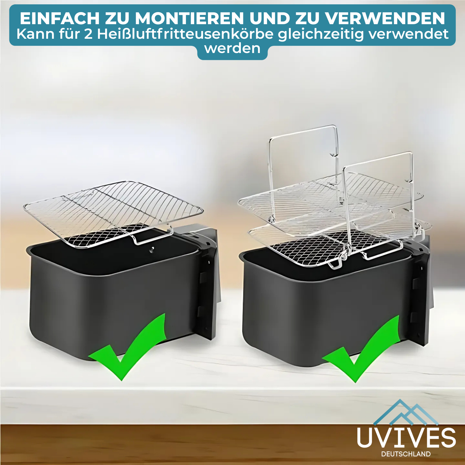 GrillStack™ – Mehr Platz im Airfryer, mehr Genuss auf dem Teller