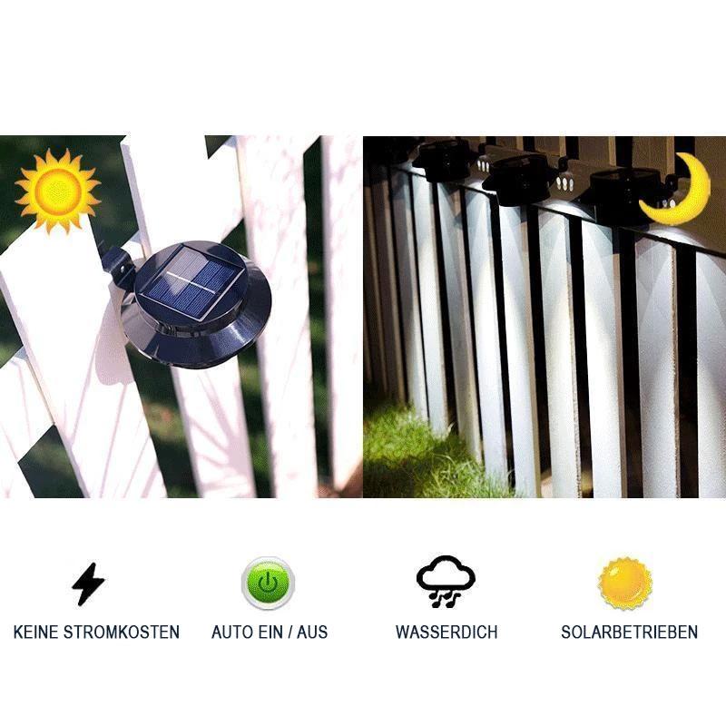 LumeEdge - Solarbetriebene Dachrinnenlicht