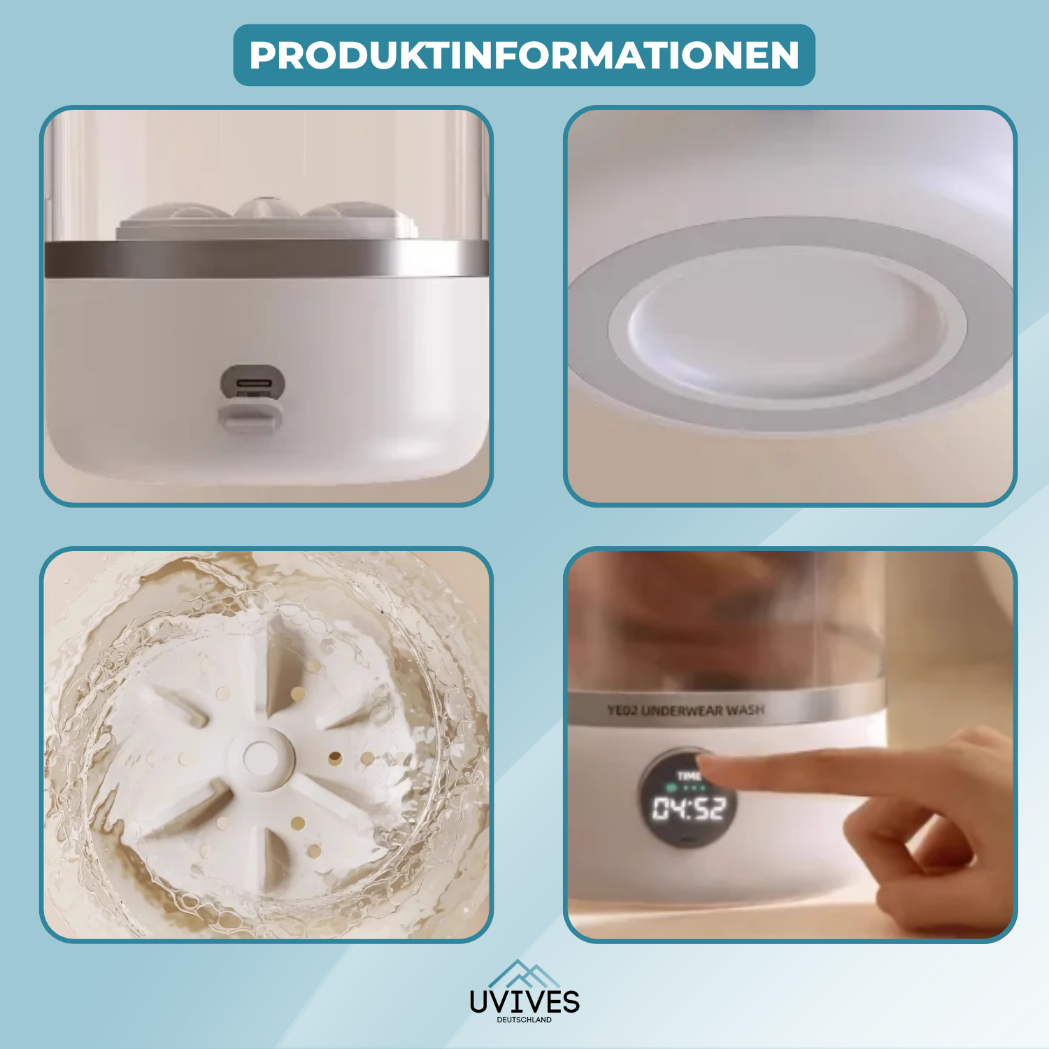 WashPod Go – Saubere Wäsche. Überall. Jederzeit.