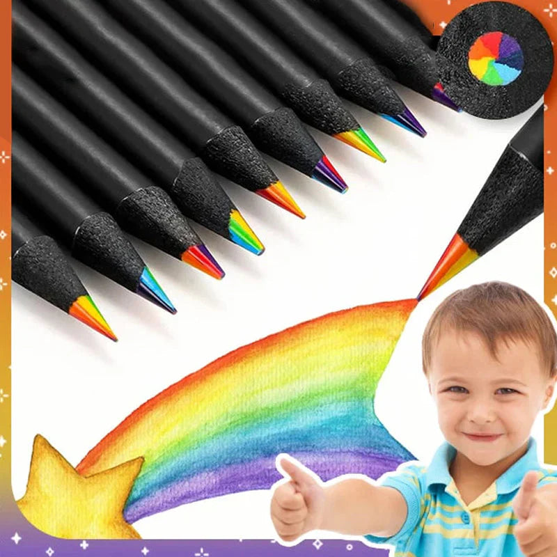 ColorWhirl (12er set) - Regenbogenfarben mit nur einem Stift
