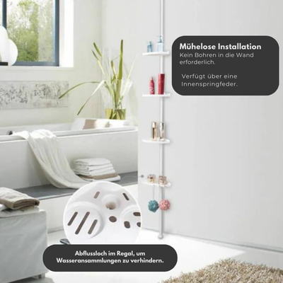 BathStorage – Badezimmerregal, Perfekte Ordnung im Badezimmer [Letzter Tag Rabatt]